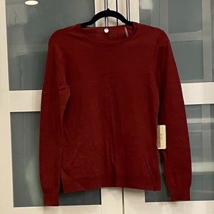 Margaret O'Leary - Basic Crew Neck Sweater (Madder Brown)